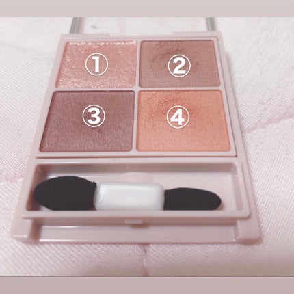 シルキースフレアイズ(マットタイプ)/キャンメイク/アイシャドウパレットを使ったクチコミ(2枚目)