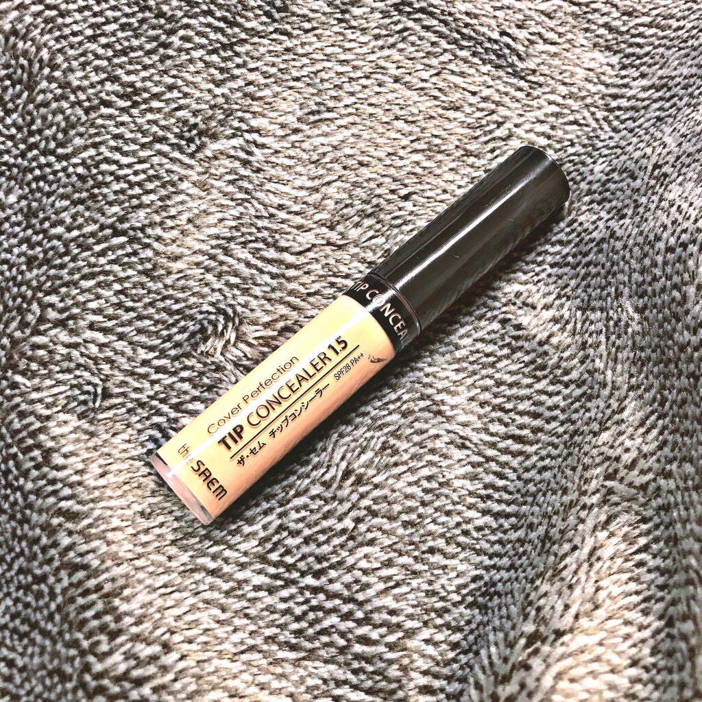 カバーパーフェクション チップコンシーラー/the SAEM/リキッドコンシーラーを使ったクチコミ(1枚目)