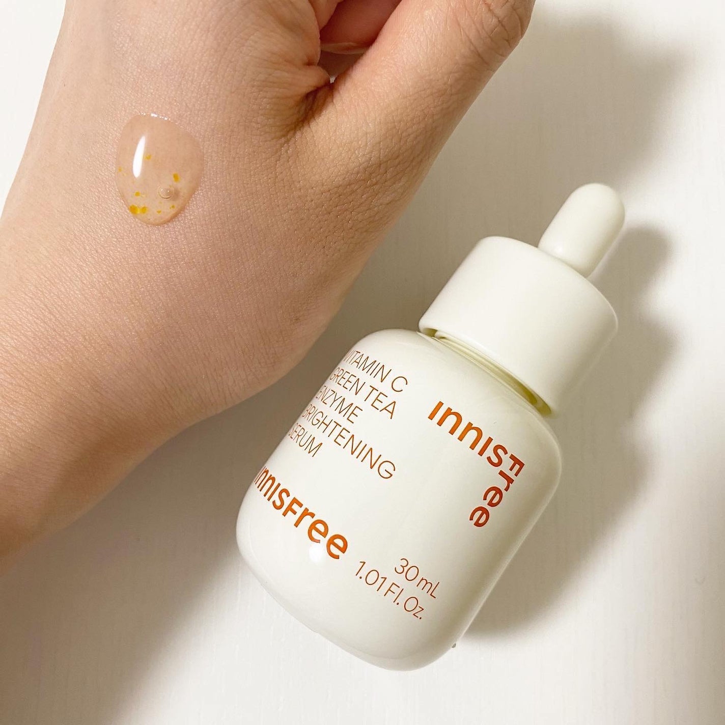 ビタC グリーンティーエンザイム ブライト セラム/innisfree/美容液を使ったクチコミ(3枚目)