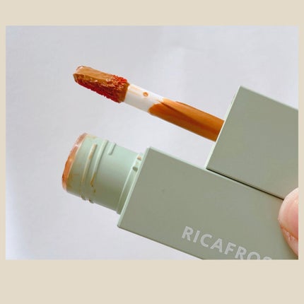 ジューシーリブティント 07 ビワマイト/RICAFROSH/リップティントを使ったクチコミ(2枚目)