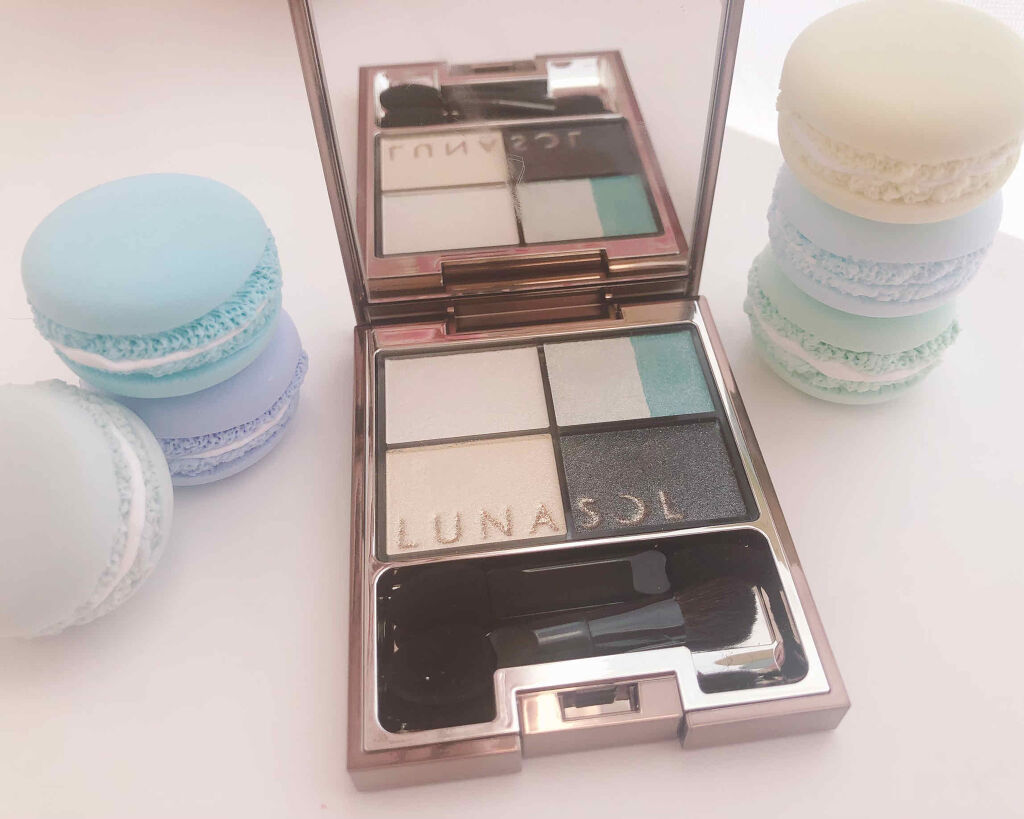 ヴィヴィッドクリアアイズ/LUNASOL/アイシャドウパレットを使ったクチコミ（1枚目）