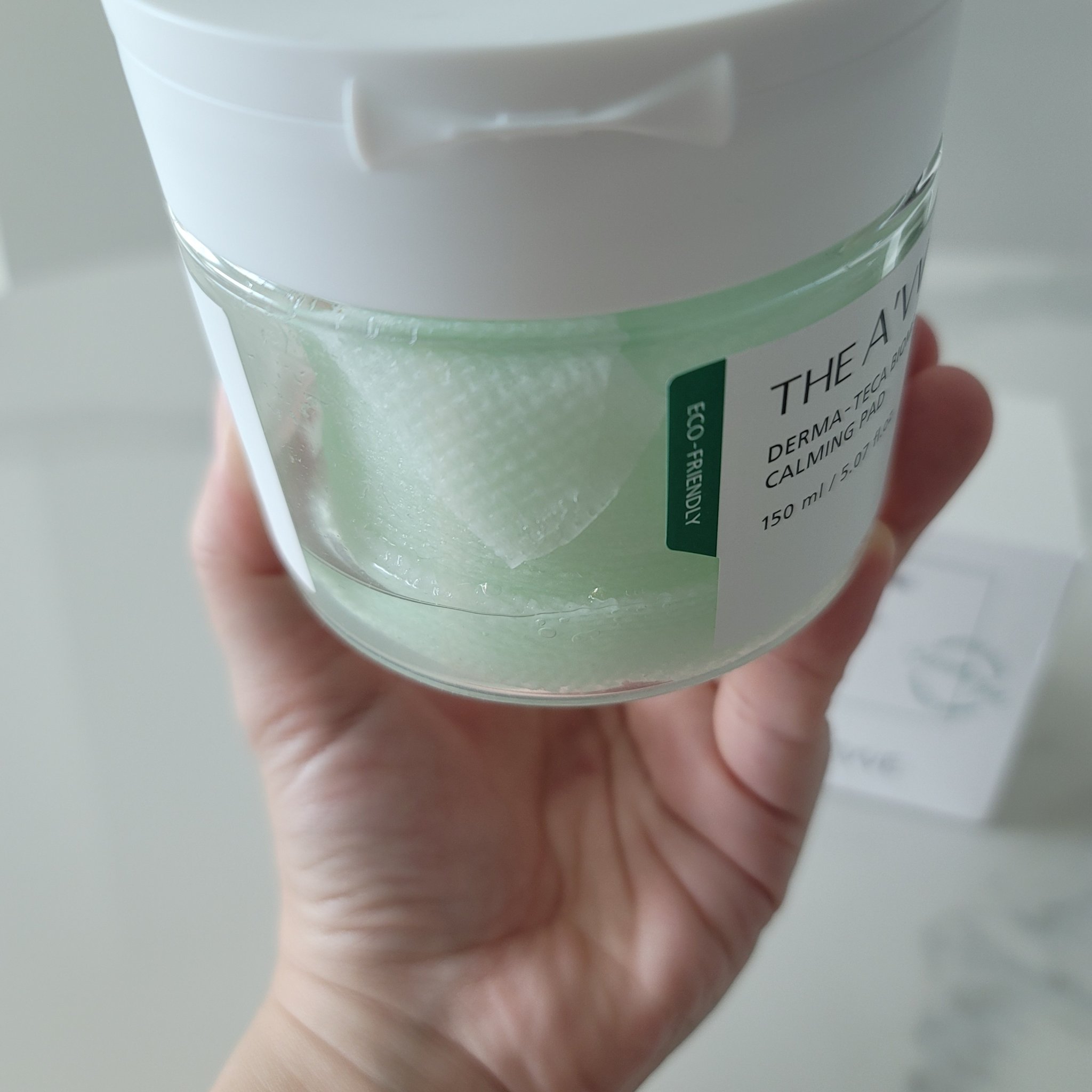 ダーマテカバイオームカーミングパッド/THE A'VVE/トナーパッドを使ったクチコミ（2枚目）