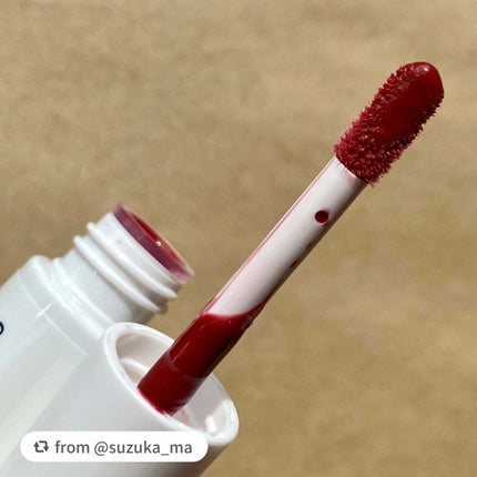 ティント リップ ジェル/ちふれ/リップティントを使ったクチコミ(4枚目)