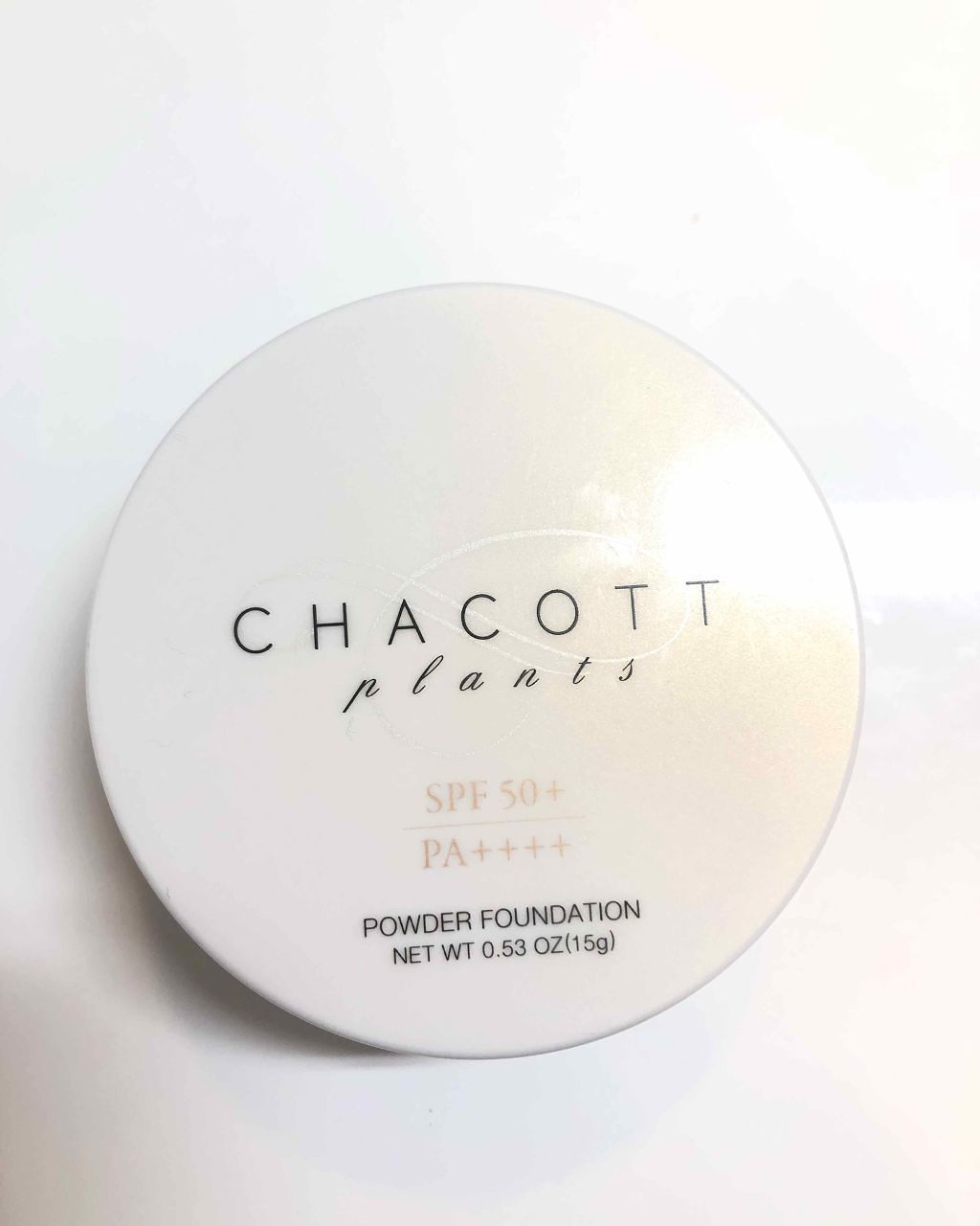 パウダーファンデーション/チャコットプランツ/パウダーファンデーションを使ったクチコミ(1枚目)