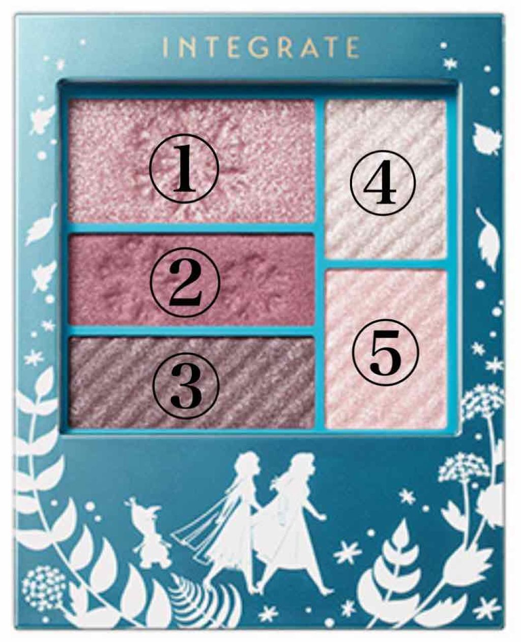 トリプルレシピアイズ/インテグレート/アイシャドウパレットを使ったクチコミ（1枚目）