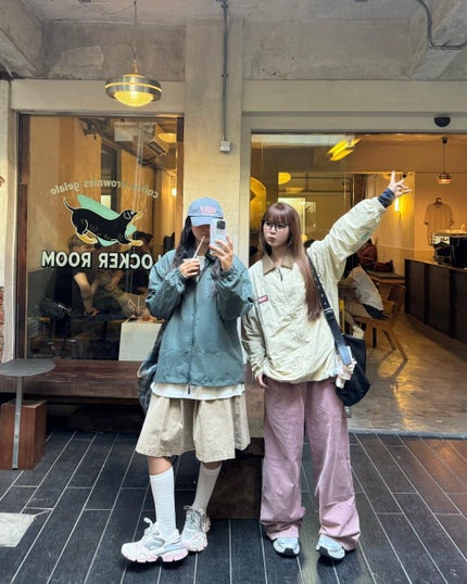 ひとみ on LIPS 「いつでも呼べる友達は本当に楽しい!#コーデ#韓国雑貨#韓国ファ..」(5枚目)