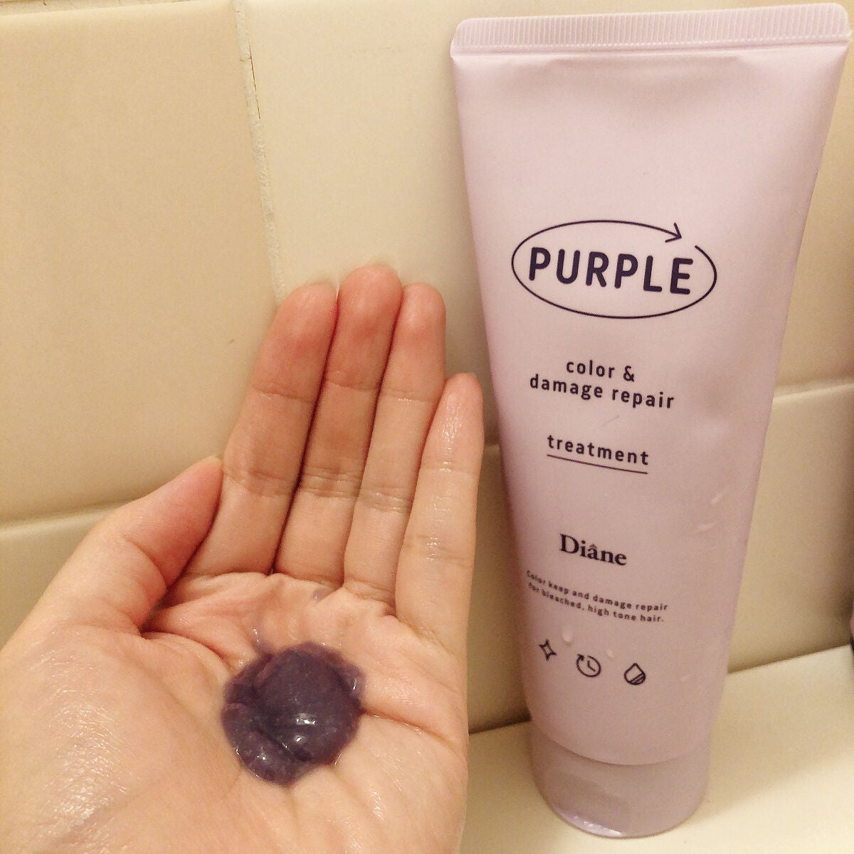 カラーシャンプー&トリートメント/ダイアン/市販シャンプーを使ったクチコミ(6枚目)