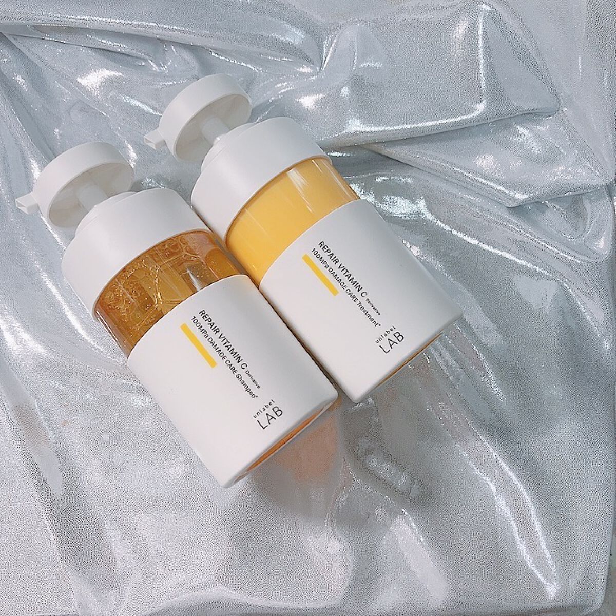 V リペア　シャンプー／ヘアトリートメント/unlabel/市販シャンプーを使ったクチコミ（3枚目）