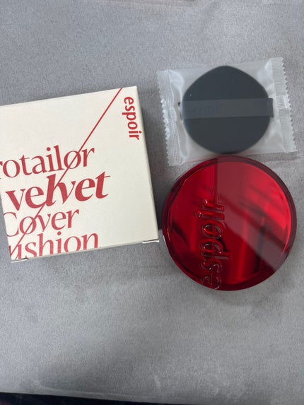 プロテーラービーベルベットカバークッション/espoir/クッションファンデーションを使ったクチコミ(1枚目)