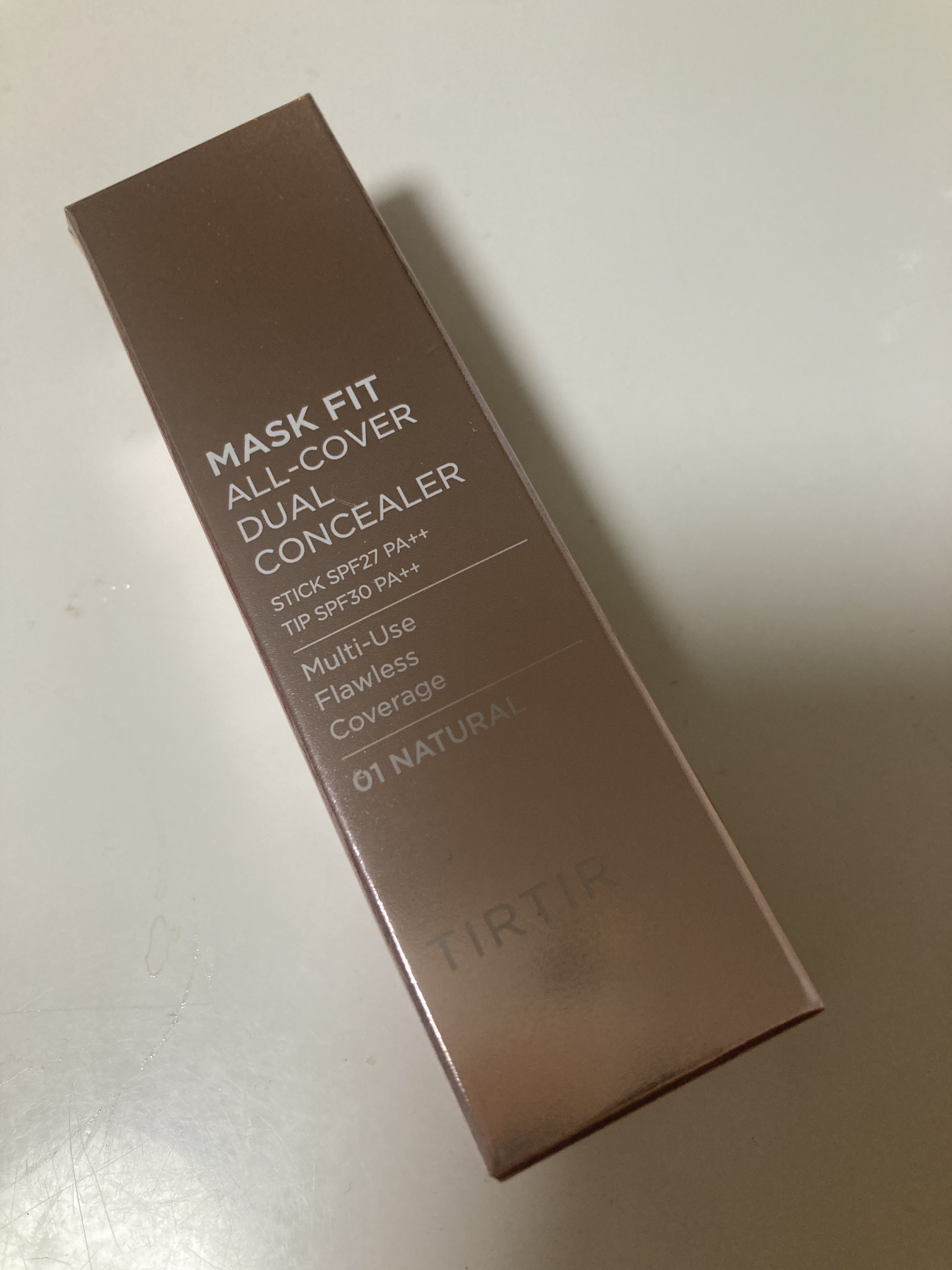 マスクフィットオールカバーデュアルコンシーラー/TIRTIR(ティルティル)/コンシーラーを使ったクチコミ（1枚目）