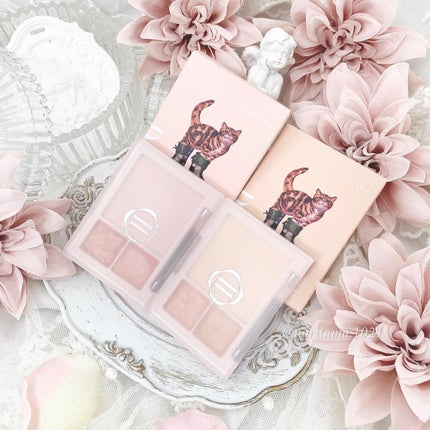 (ルシャブートコレクション)チーク&アイ マルチユーズ パレット/Dinto/パウダーチークを使ったクチコミ(7枚目)