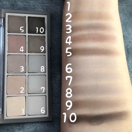 ベターザンパレット/rom&nd/アイシャドウパレットを使ったクチコミ(2枚目)