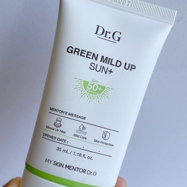 紫外線吸収剤フリーの敏感肌用日焼け止め☀️

Dr.G
GREEN MILD UP SUN+

Qoo10メガ割で購入して、この夏ずっと
この日焼け止めをボディー用として使っています

紫外線吸収剤フリ