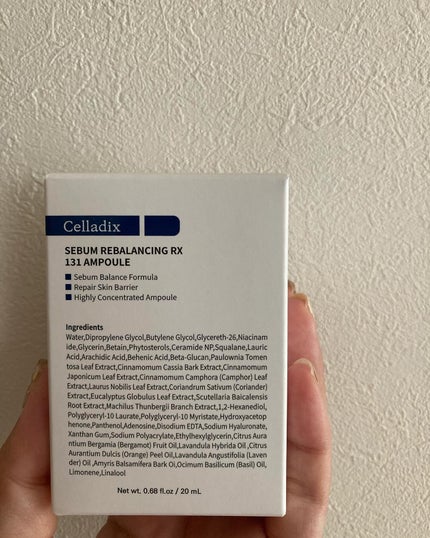 131 ポア クリアリング セラム/Celladix/美容液を使ったクチコミ(4枚目)