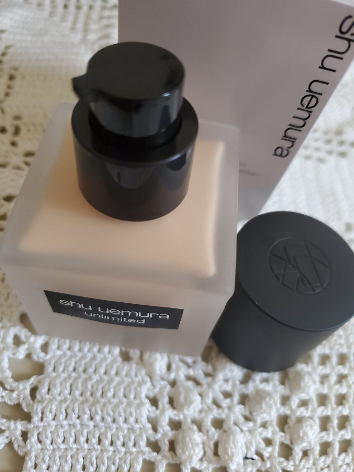 (旧)アンリミテッド ラスティング フルイド/shu uemura/リキッドファンデーションを使ったクチコミ(2枚目)