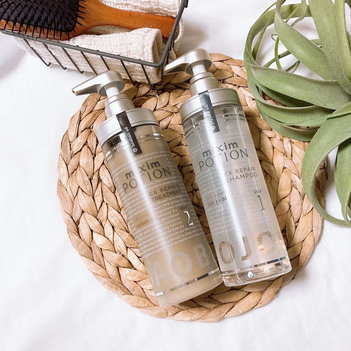 リペアシャンプー/ヘアトリートメント/mixim POTION/シャンプー・コンディショナーを使ったクチコミ(1枚目)