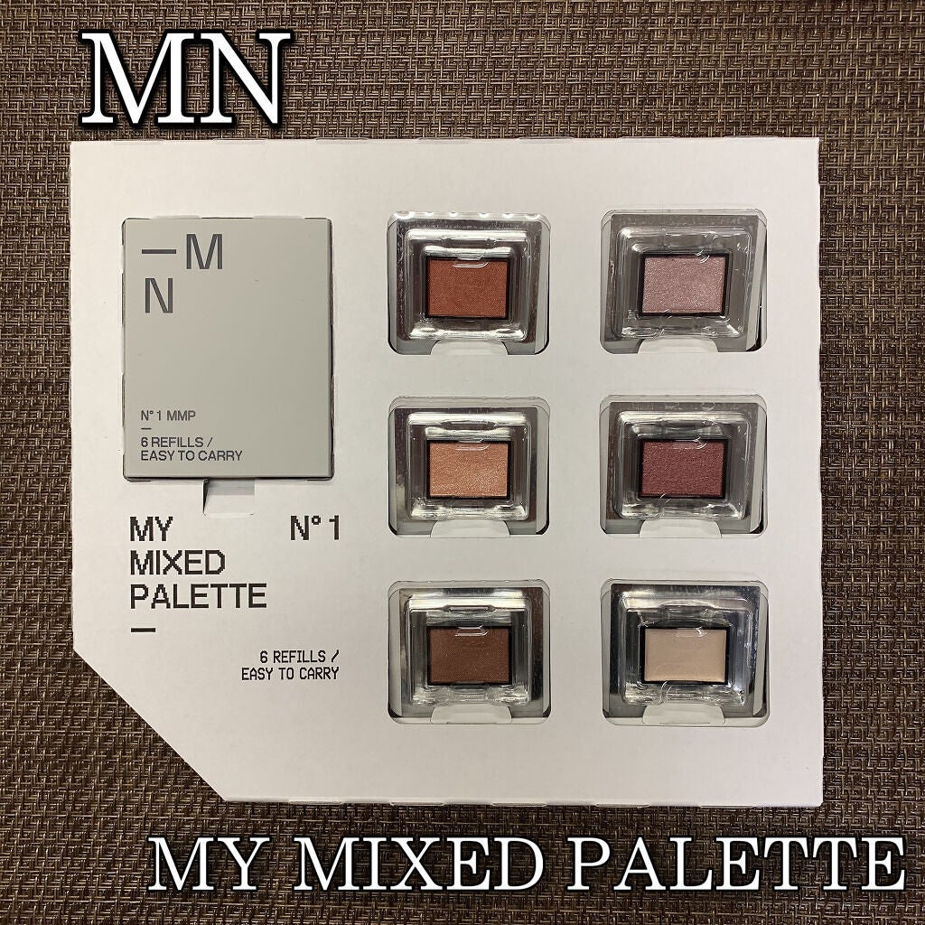MY MIXED PALETTE 6色カスタムパレット/MN/マルチパレットを使ったクチコミ(1枚目)