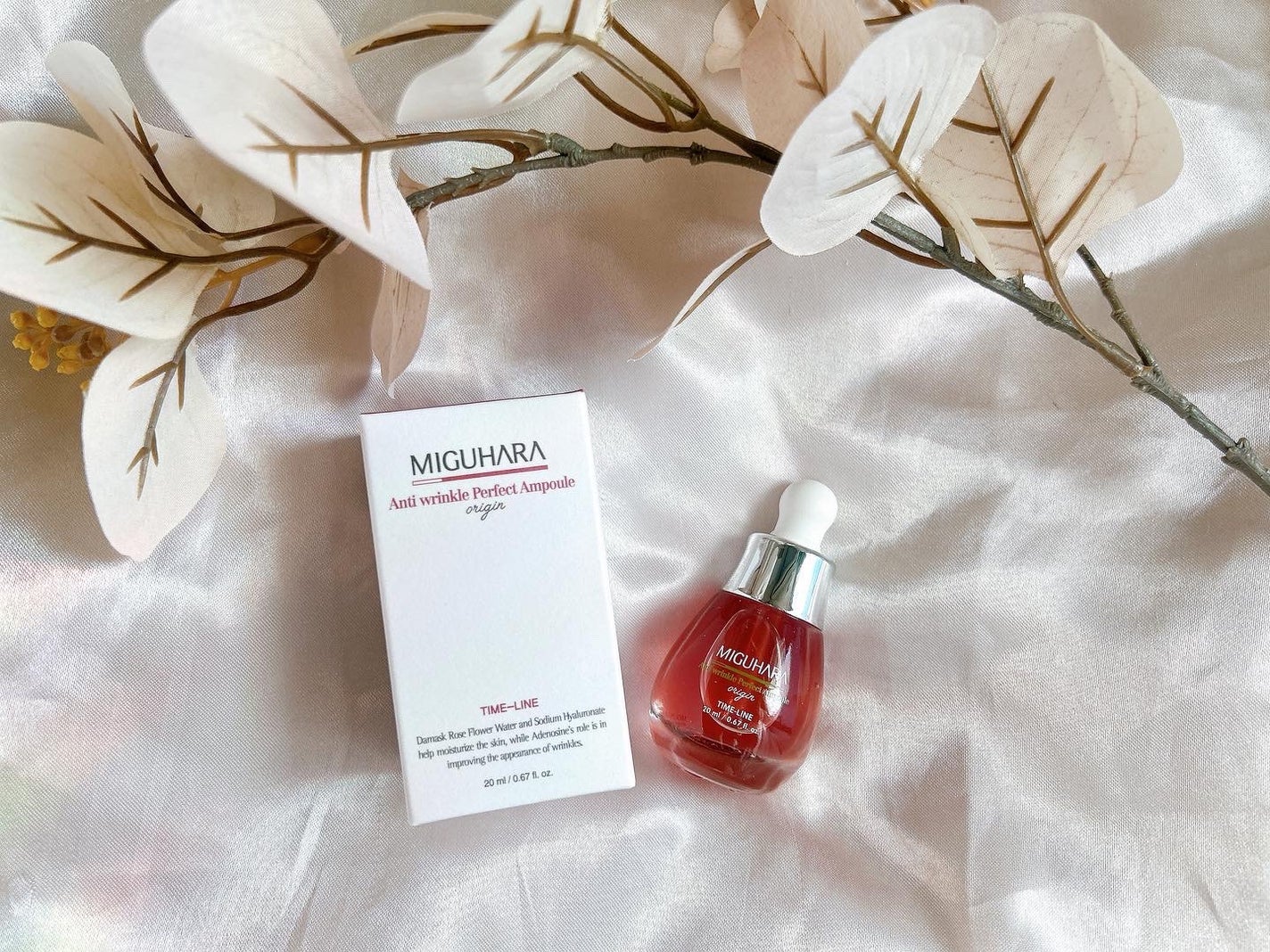 アンチリンクルエフェクトアンプルオリジン/MIGUHARA/美容液を使ったクチコミ(6枚目)