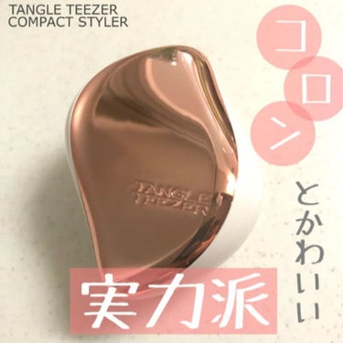 コンパクトスタイラー/TANGLE TEEZER/ヘアブラシを使ったクチコミ（1枚目）