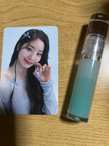 きのせい on LIPS 「#apieu安売りしてたから買ったら推しのトレカが付いてきて超..」(1枚目)