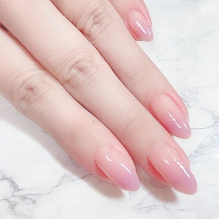 グロッシーコート/スキューズミー/オールインワンネイルを使ったクチコミ(3枚目)