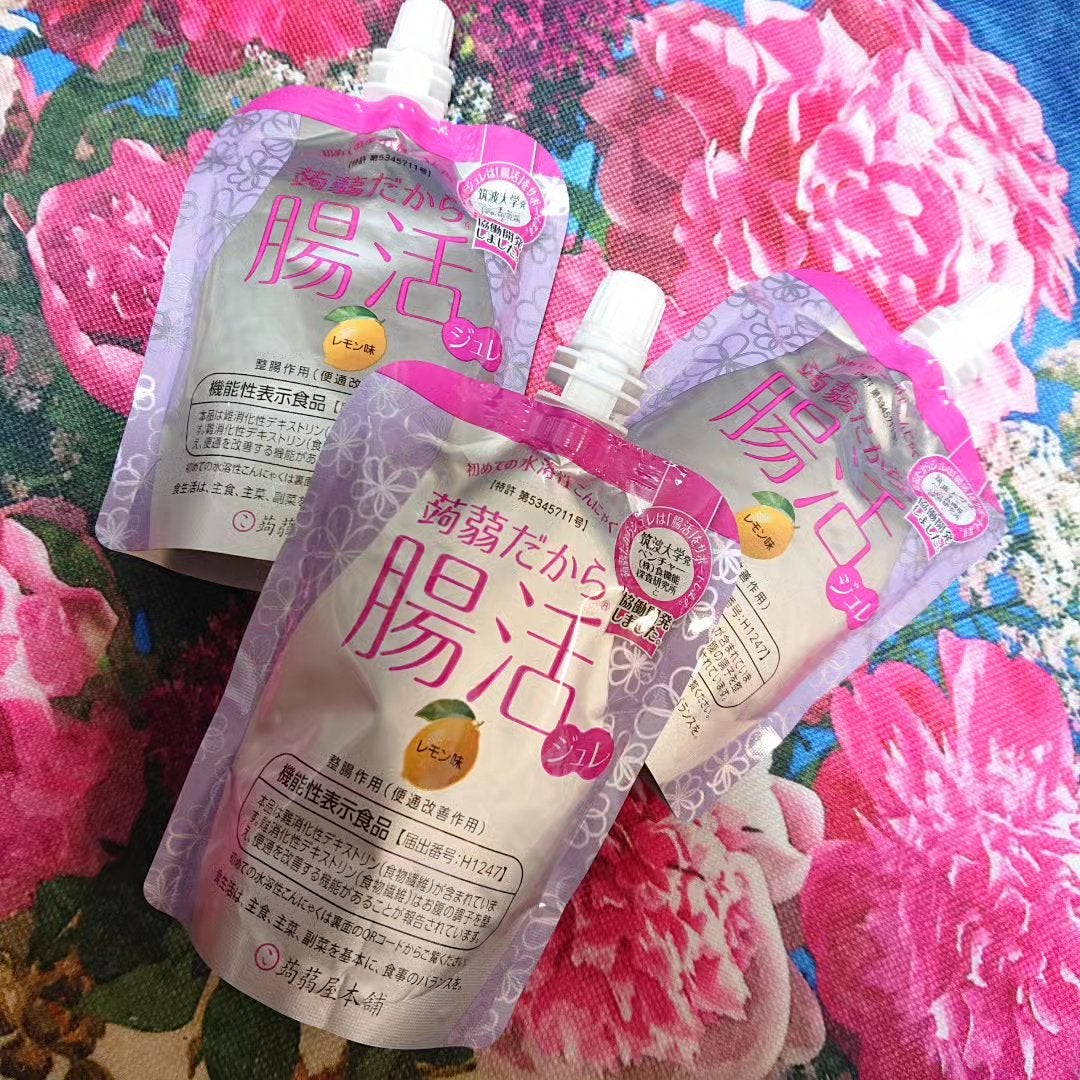 真紅 on LIPS 「【蒟蒻だから腸活ジュレ】のご紹介です。『商品説明』爽やかなレモ..」(2枚目)