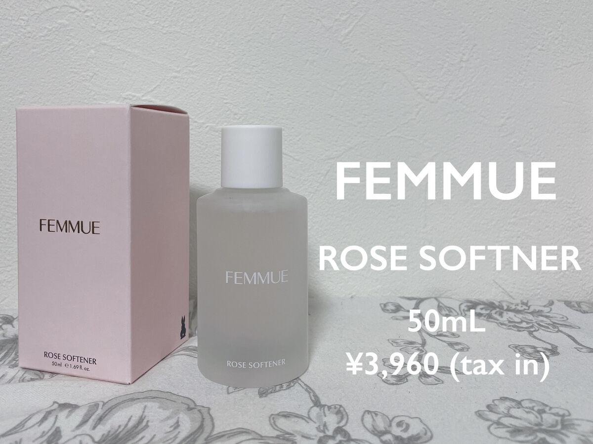 ローズ ソフトナー/FEMMUE/ブースター・導入液を使ったクチコミ（1枚目）