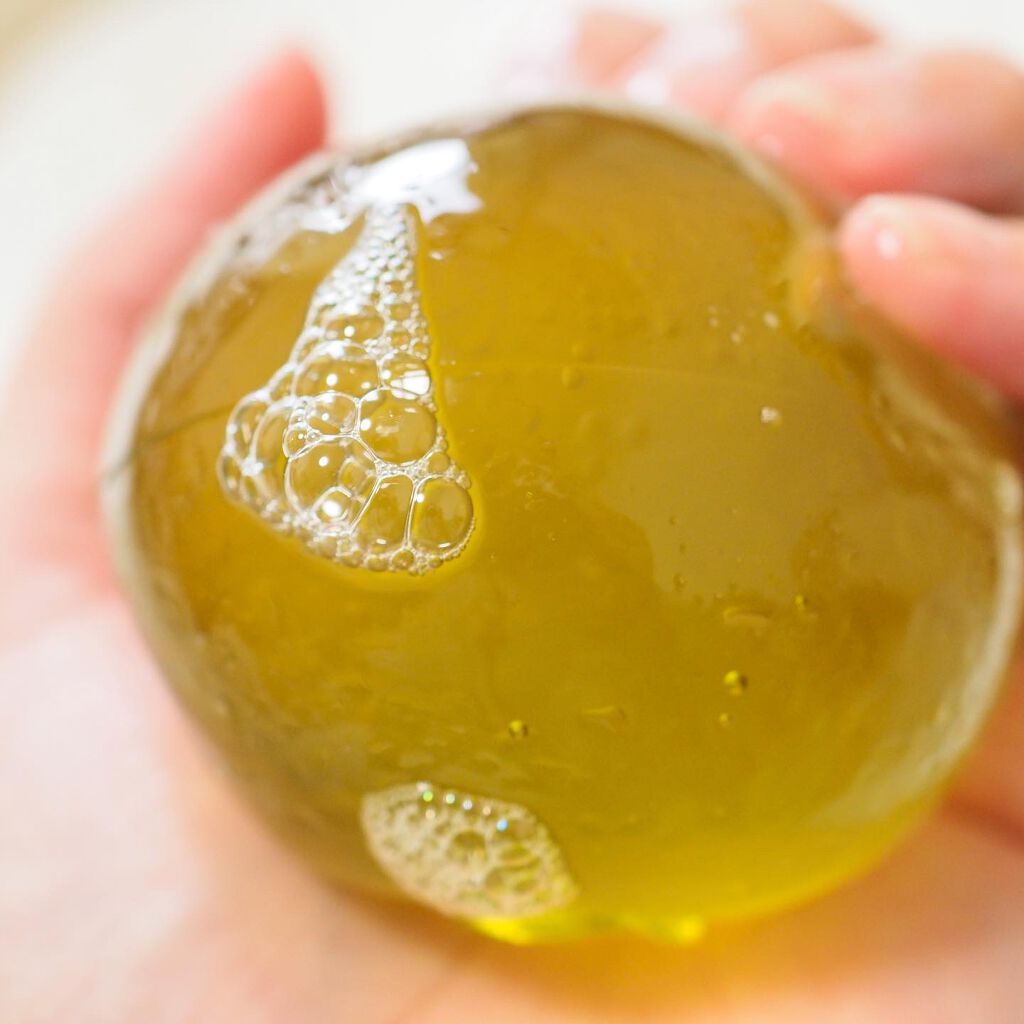 Jeju Green Tea Cleansing Ball/Ongredients/洗顔石鹸を使ったクチコミ(7枚目)