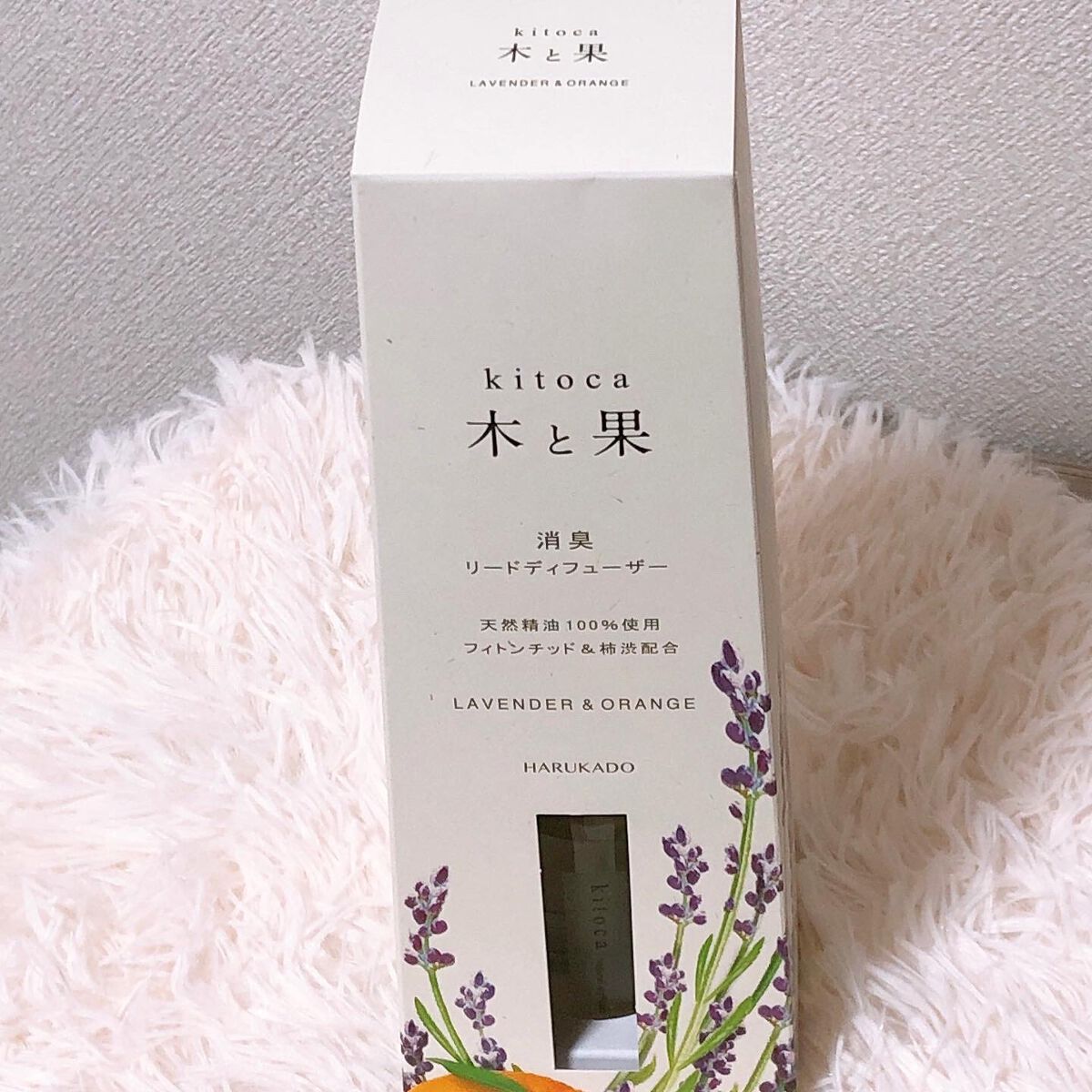 消臭リードディフューザー/Kitoca　木と果/ルームフレグランスを使ったクチコミ（3枚目）