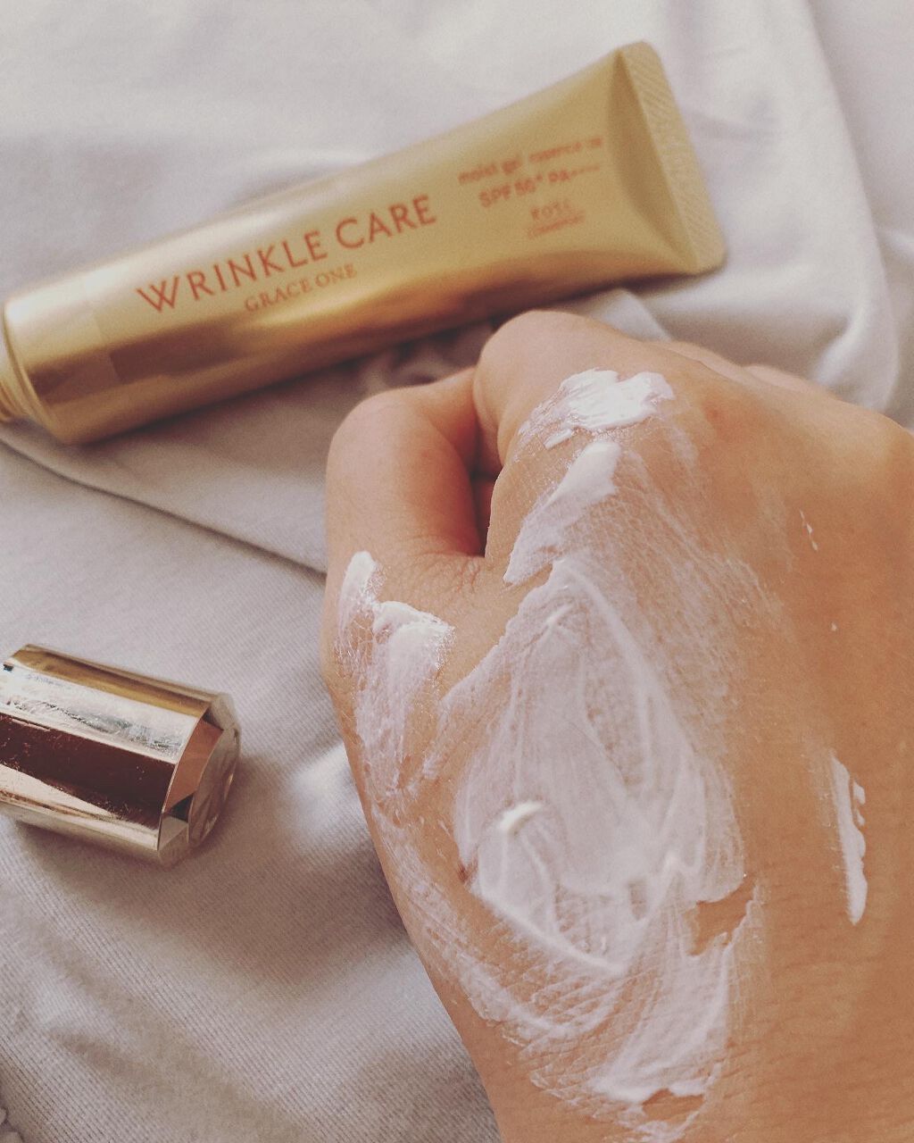 リンクルケア モイストジェル エッセンス UV /コーセーコスメポート/美容液を使ったクチコミ（1枚目）