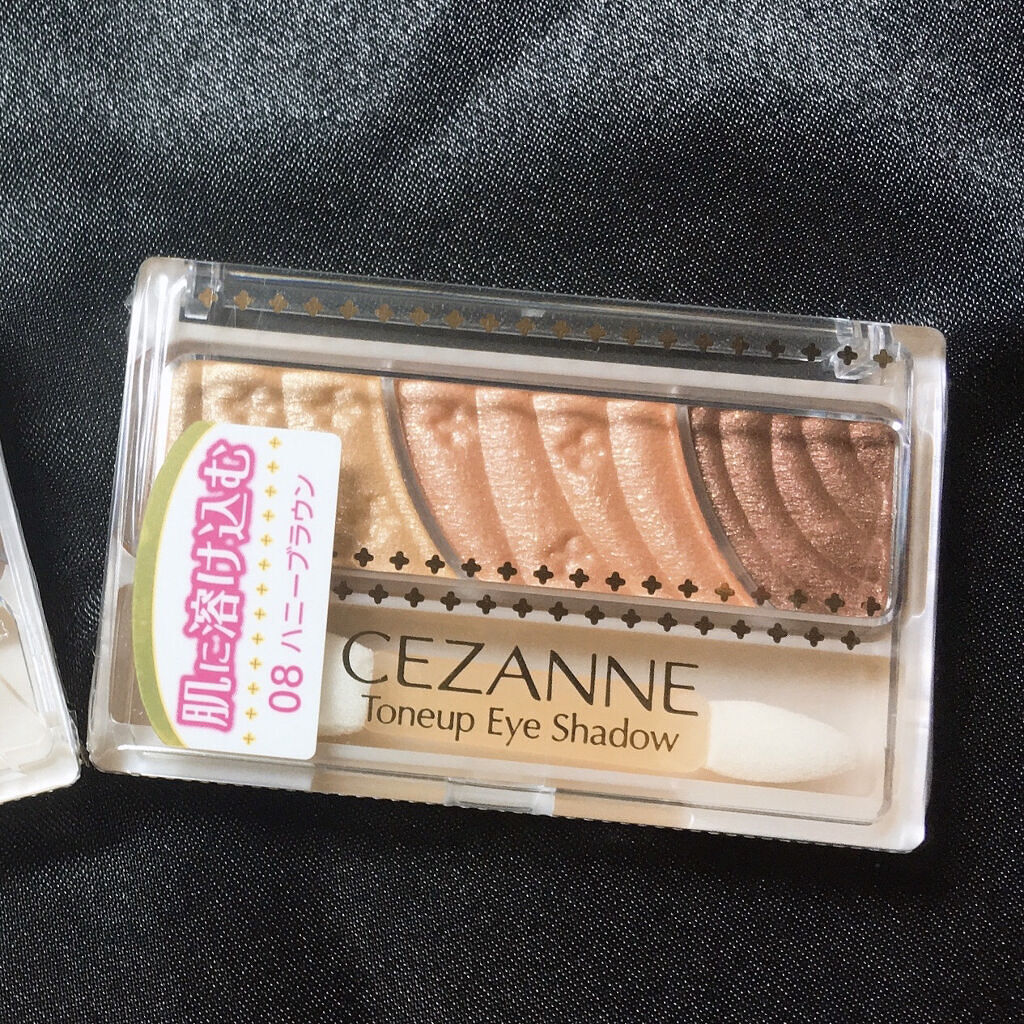 トーンアップアイシャドウ/CEZANNE/アイシャドウパレットを使ったクチコミ（1枚目）