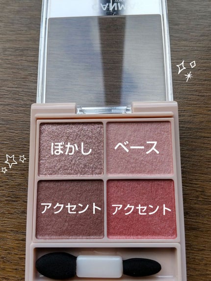 シルキースフレアイズ(マットタイプ)/キャンメイク/アイシャドウパレットを使ったクチコミ(1枚目)