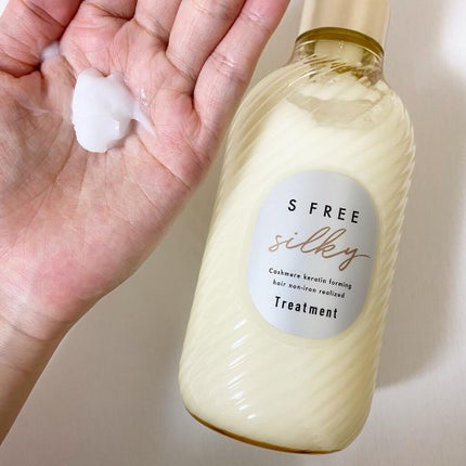 シャンプー シルキースムース/トリートメント シルキースムース /S FREE/市販シャンプーを使ったクチコミ(3枚目)