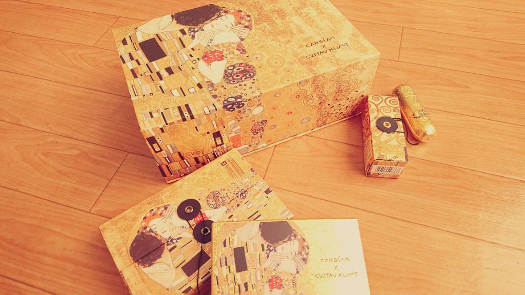 アイシャドウパレット　クリムトシリーズ/CARSLAN/アイシャドウパレットを使ったクチコミ（1枚目）