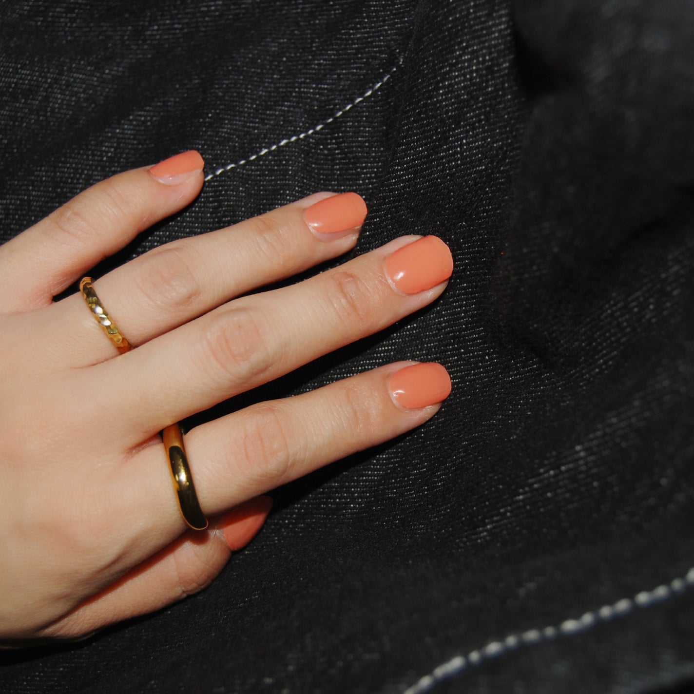 セミキュアジェルネイル(ハンド)/ohora/ネイルシールを使ったクチコミ(4枚目)