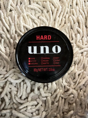 UNO ハイブリッドハードのクチコミ「UNO


ハイブリッドハード

整髪料  80ｇ

#UNO#ハイブリッドハード
..」（1枚目）
