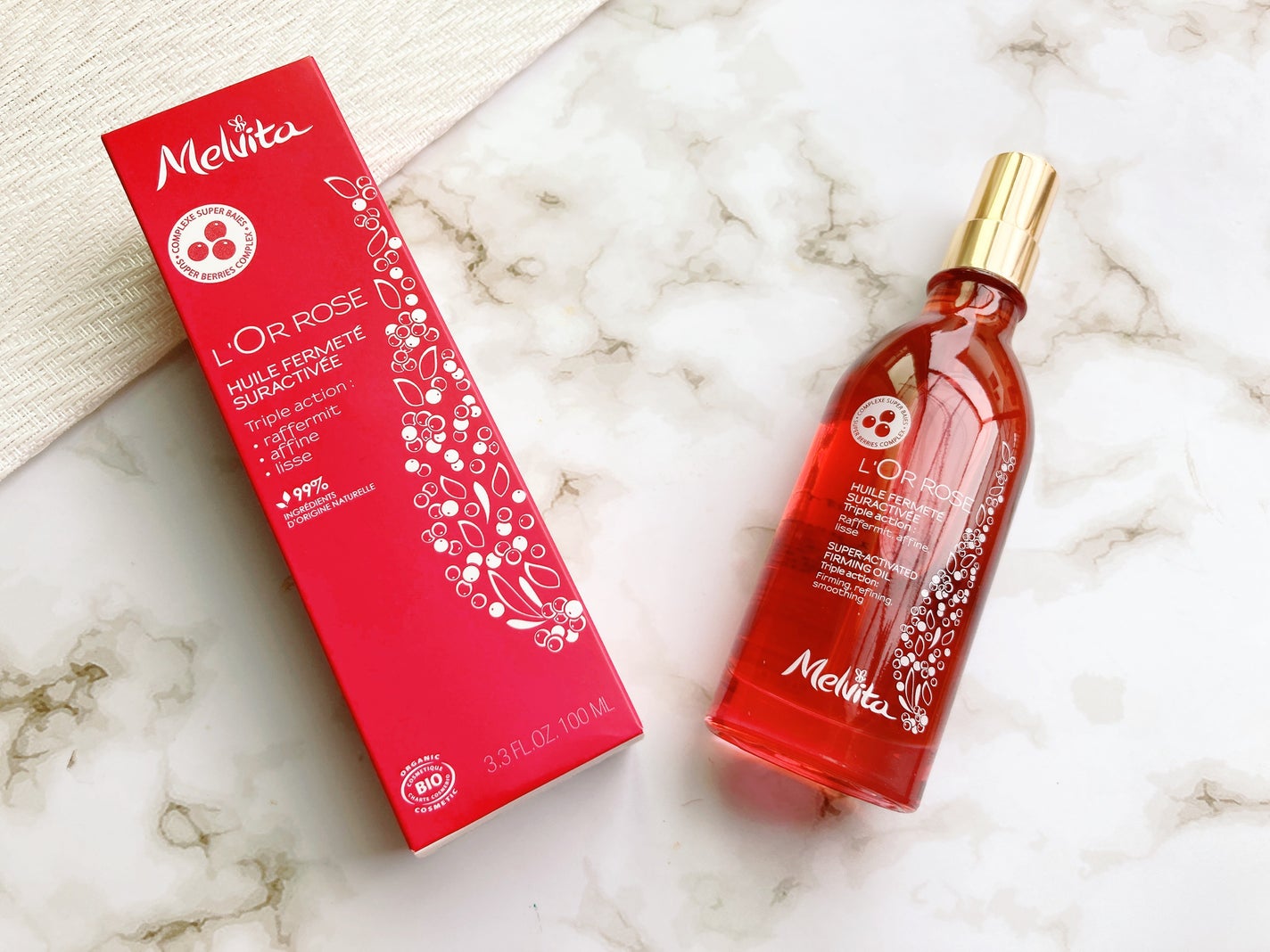 ロルロゼ ピンクフィット ボディオイル/Melvita/ボディオイルを使ったクチコミ(4枚目)