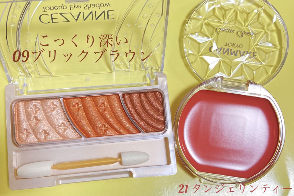 トーンアップアイシャドウ/CEZANNE/アイシャドウパレットを使ったクチコミ（1枚目）