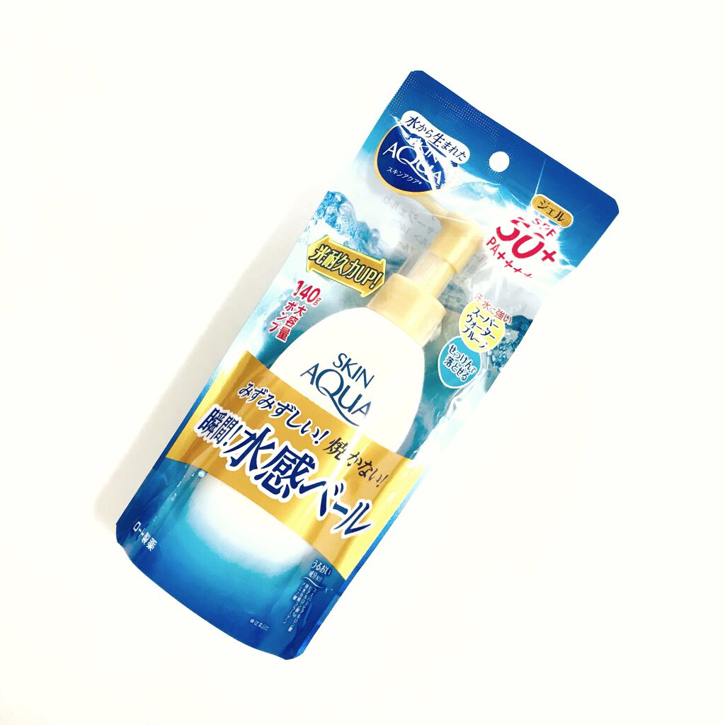 スキンアクア スーパーモイスチャージェル/スキンアクア/日焼け止めジェルを使ったクチコミ(3枚目)