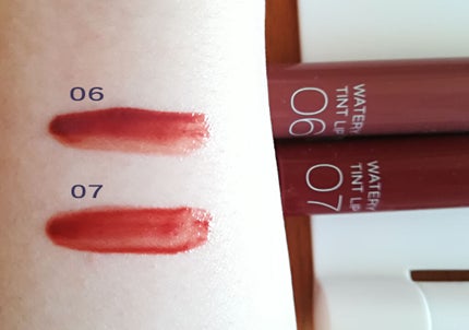 ウォータリーティントリップ/CEZANNE/リップティントを使ったクチコミ(2枚目)