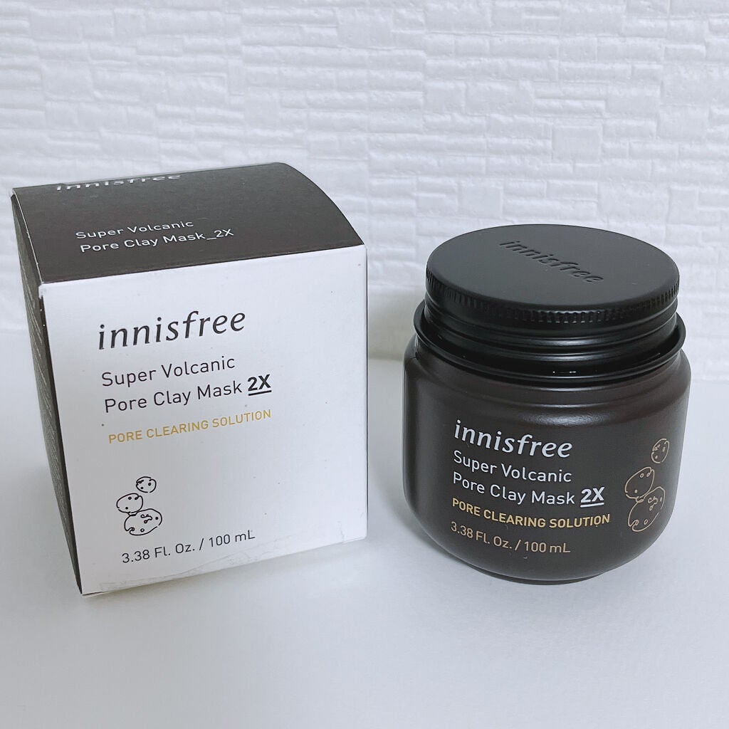 スーパーヴォルカニック ポア クレイマスク/innisfree/洗い流すパック・マスクを使ったクチコミ(1枚目)