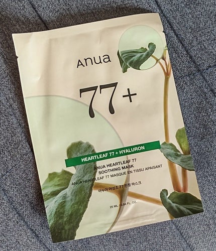 ドクダミ77 % 鎮静マスクパック/Anua/シートマスク・パックを使ったクチコミ(1枚目)