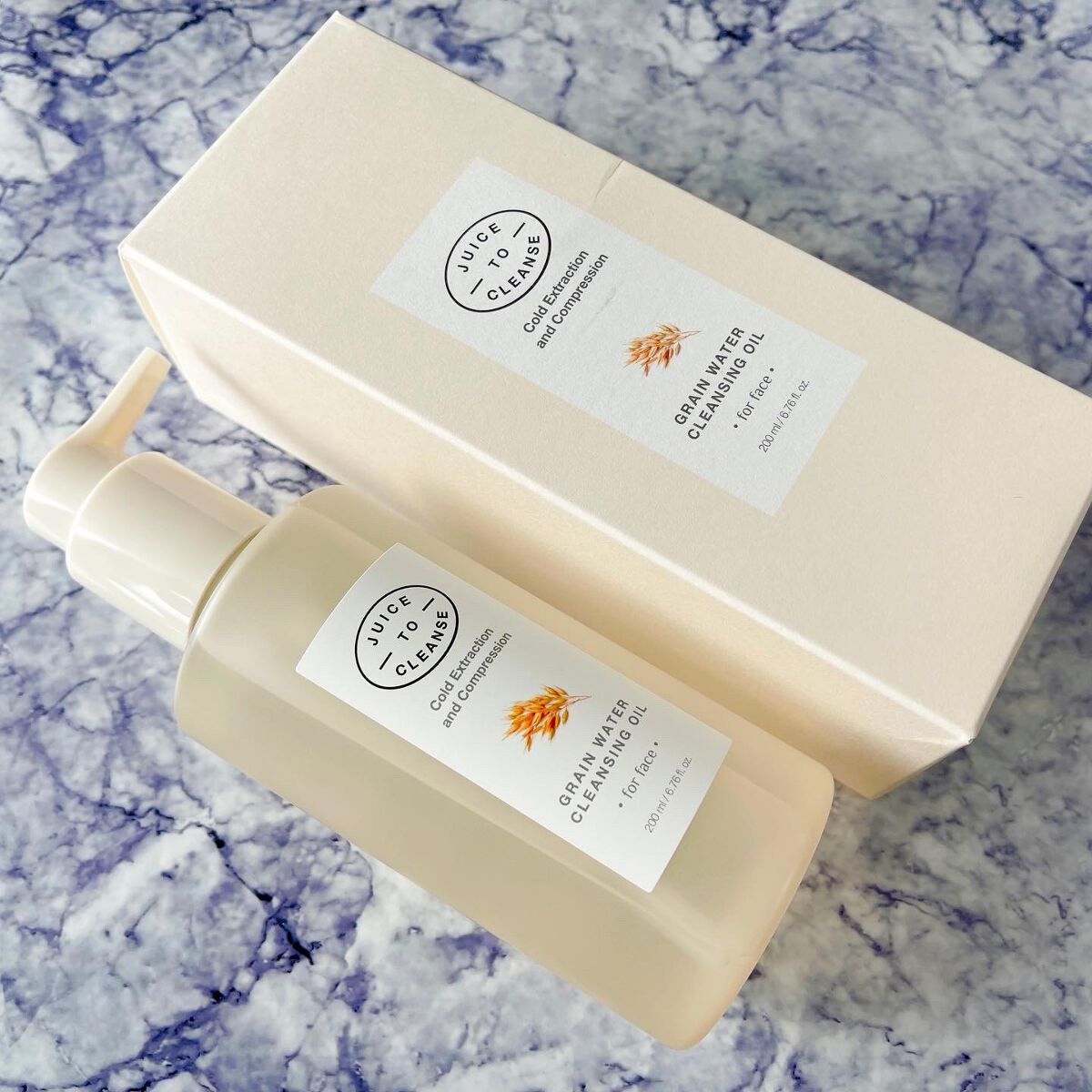 グレイン水クレンジングオイル /JUICE TO CLEANSE/オイルクレンジングを使ったクチコミ（2枚目）