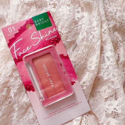 フェイスシャインブラッシャー/BabyBright/パウダーチークを使ったクチコミ(4枚目)