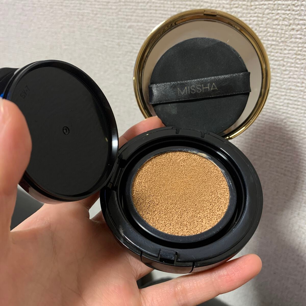 M クッション ファンデーション(モイスチャー)/MISSHA/クッションファンデーションを使ったクチコミ(2枚目)