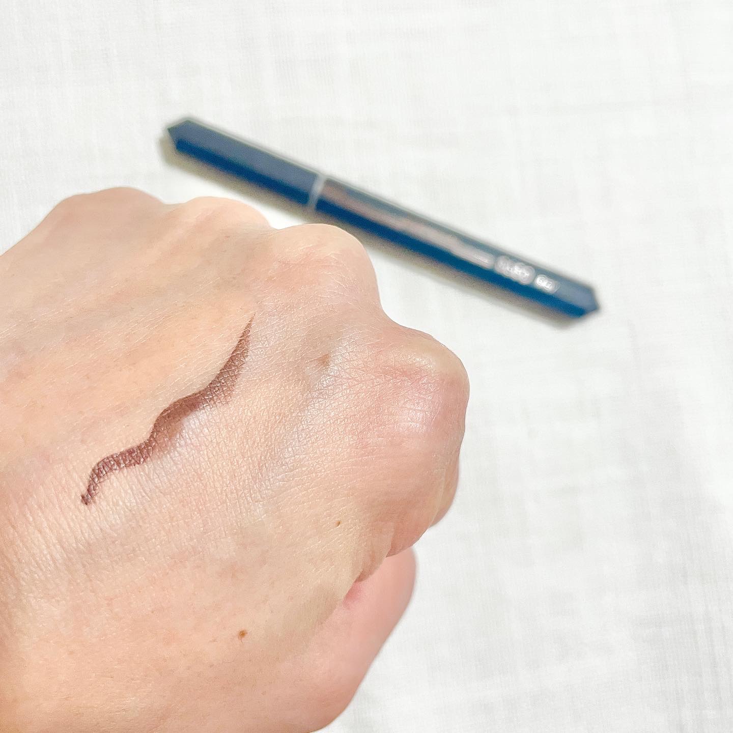 リキッドアイライナー  グレー(Gray)/3650/リキッドアイライナーを使ったクチコミ（3枚目）