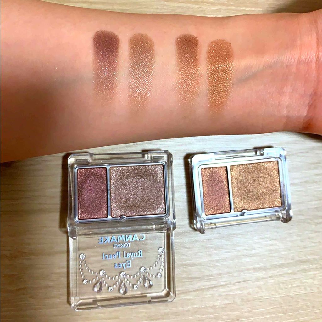 ロイヤルパールアイズ/キャンメイク/アイシャドウパレットを使ったクチコミ(3枚目)