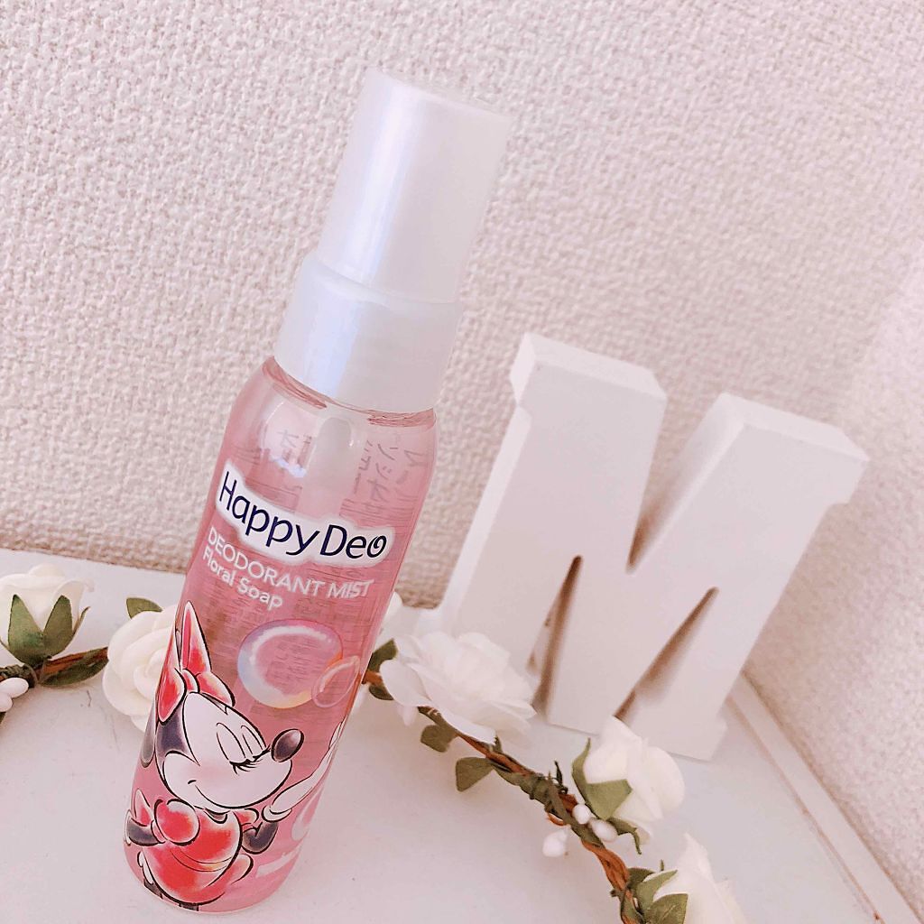 試してみた】マンダム ハッピーデオ デオドラントミスト 花