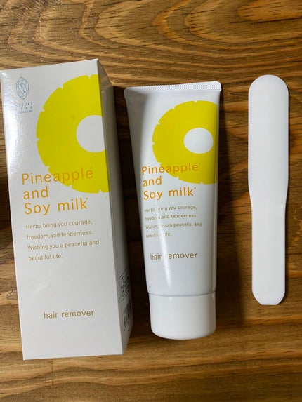 パイナップル豆乳除毛クリーム/鈴木ハーブ研究所/除毛クリームを使ったクチコミ(1枚目)