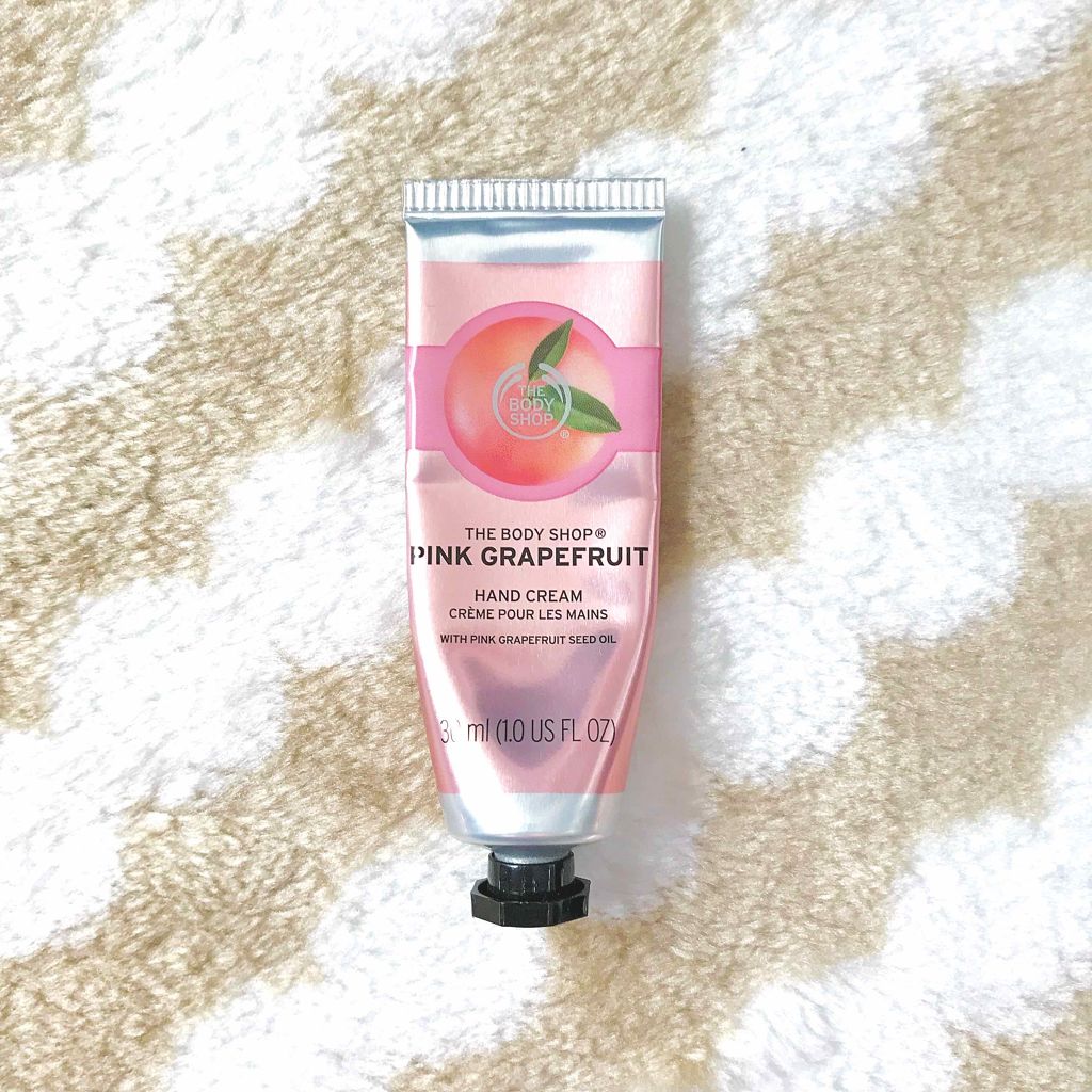 ハンドクリーム ピンクグレープフルーツ/THE BODY SHOP/ハンドクリームを使ったクチコミ(1枚目)